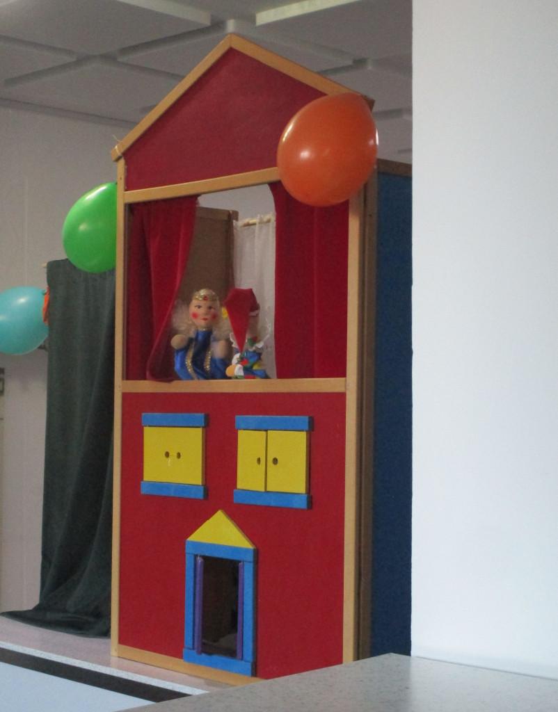 Kasperltheater in der Bibliothek Semriach