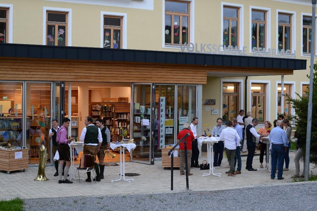 Außenansicht Bibliothek Semriach